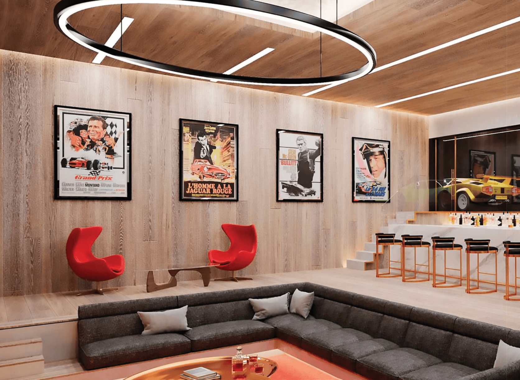 Collector's lounge - Courtesy Garage Deluxe